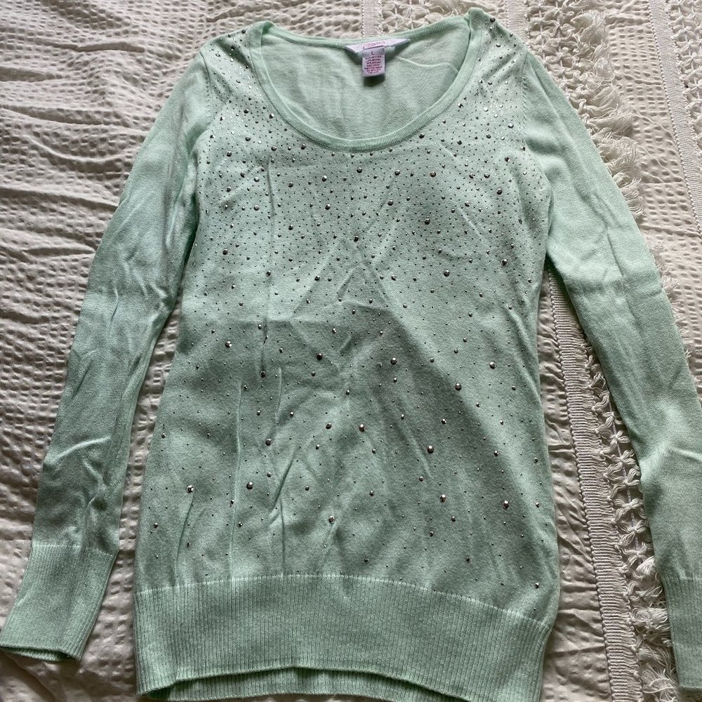 Pastel Mint Green Sweater